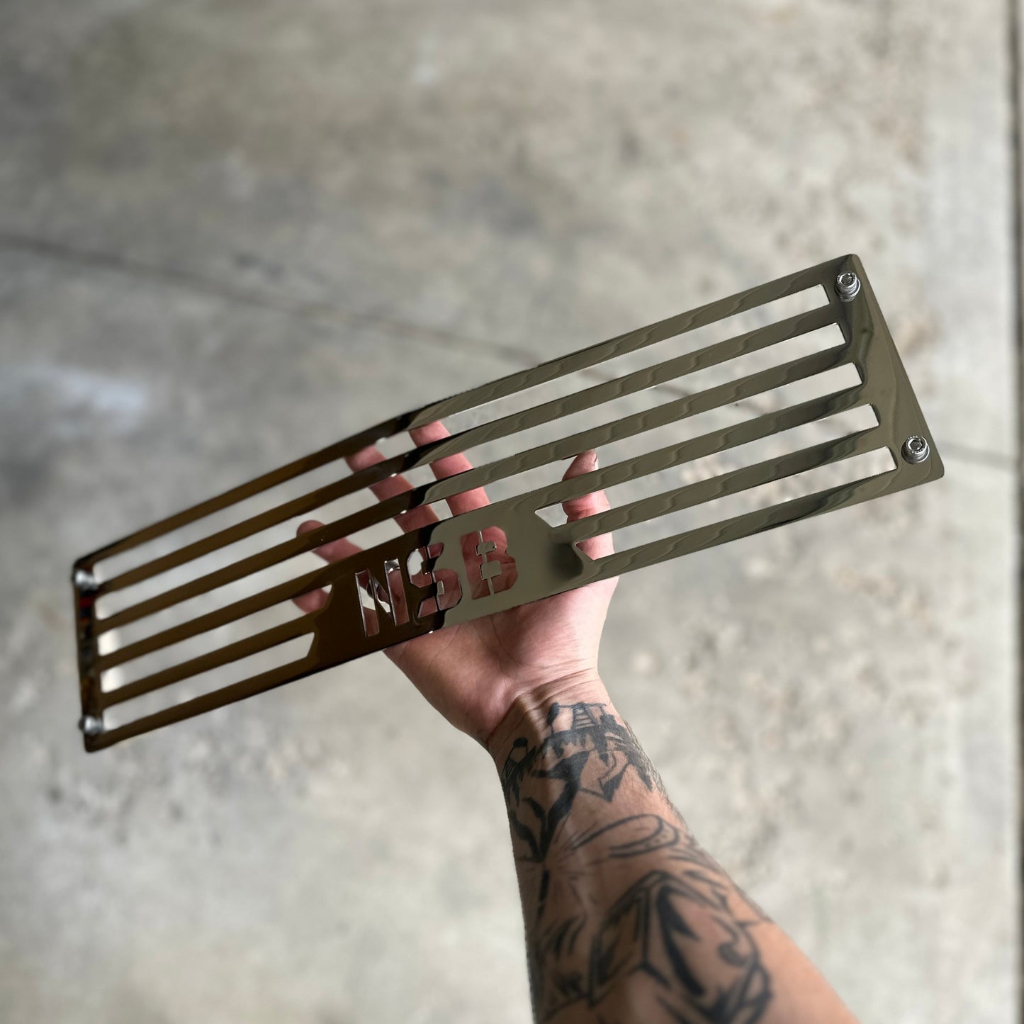 Northspec Built polished Bumper Grille Chevrolet Silverado 2500HD / 3500HD