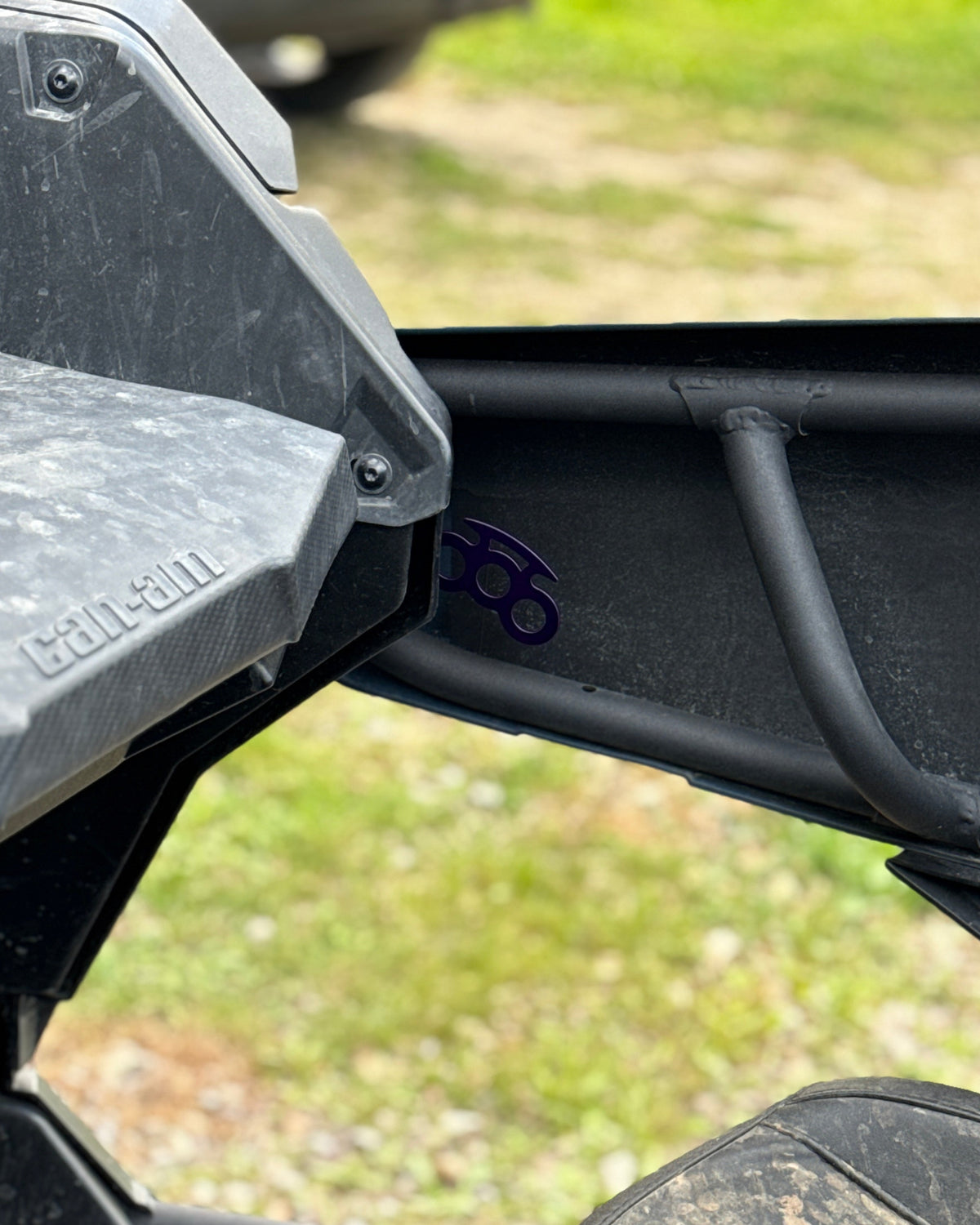 Northspec Built Can-Am Maverick X3 Door Handles - Brass Knuckle Design