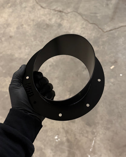 6" CLASSIC Short Miter Cut Hood Stack