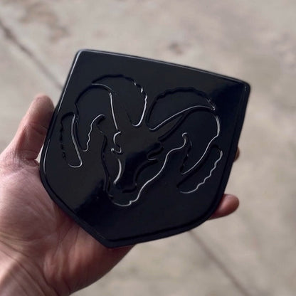 Rear Tailgate Emblem Ram Head Logo Medallion For Dodge RAM 1500 - Foto 4