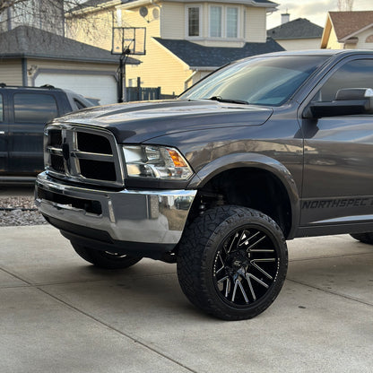 NSB Ram 1500 to 2500 3500 bumper conversion installed 