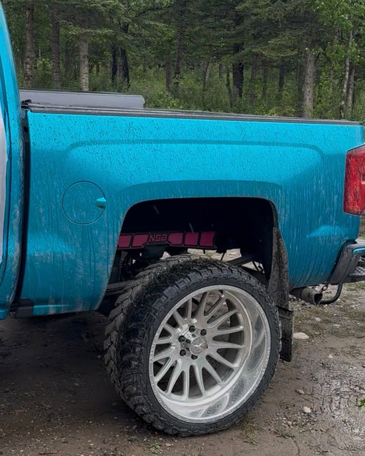 Rear Frame Overlays (2015 - 2018 Chevy/GMC 1500) NSB
