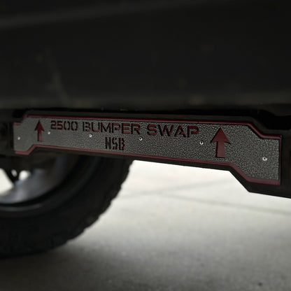 Rough Country 6" Lift Kit Crossmember Overlay (2009 - 18 RAM 1500) DXF File CNC Plasma cut file 