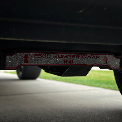 Rough Country 6" Lift Kit Crossmember Overlay (2009 - 18 RAM 1500) DXF File plasma cut file 