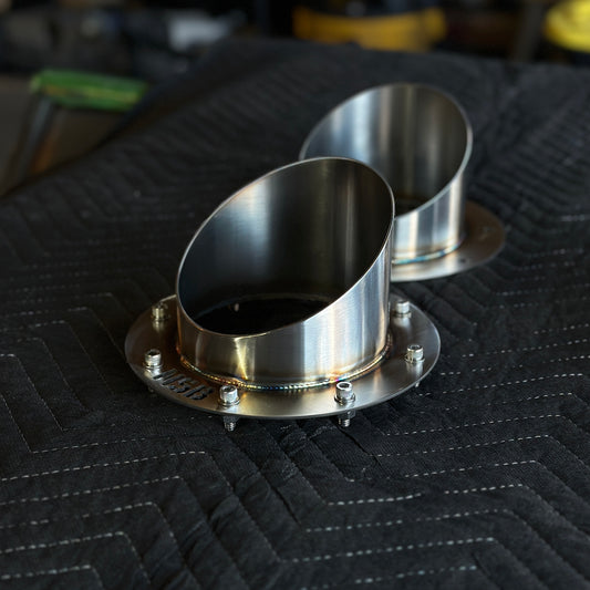 Short Miter Cut Hood Stack