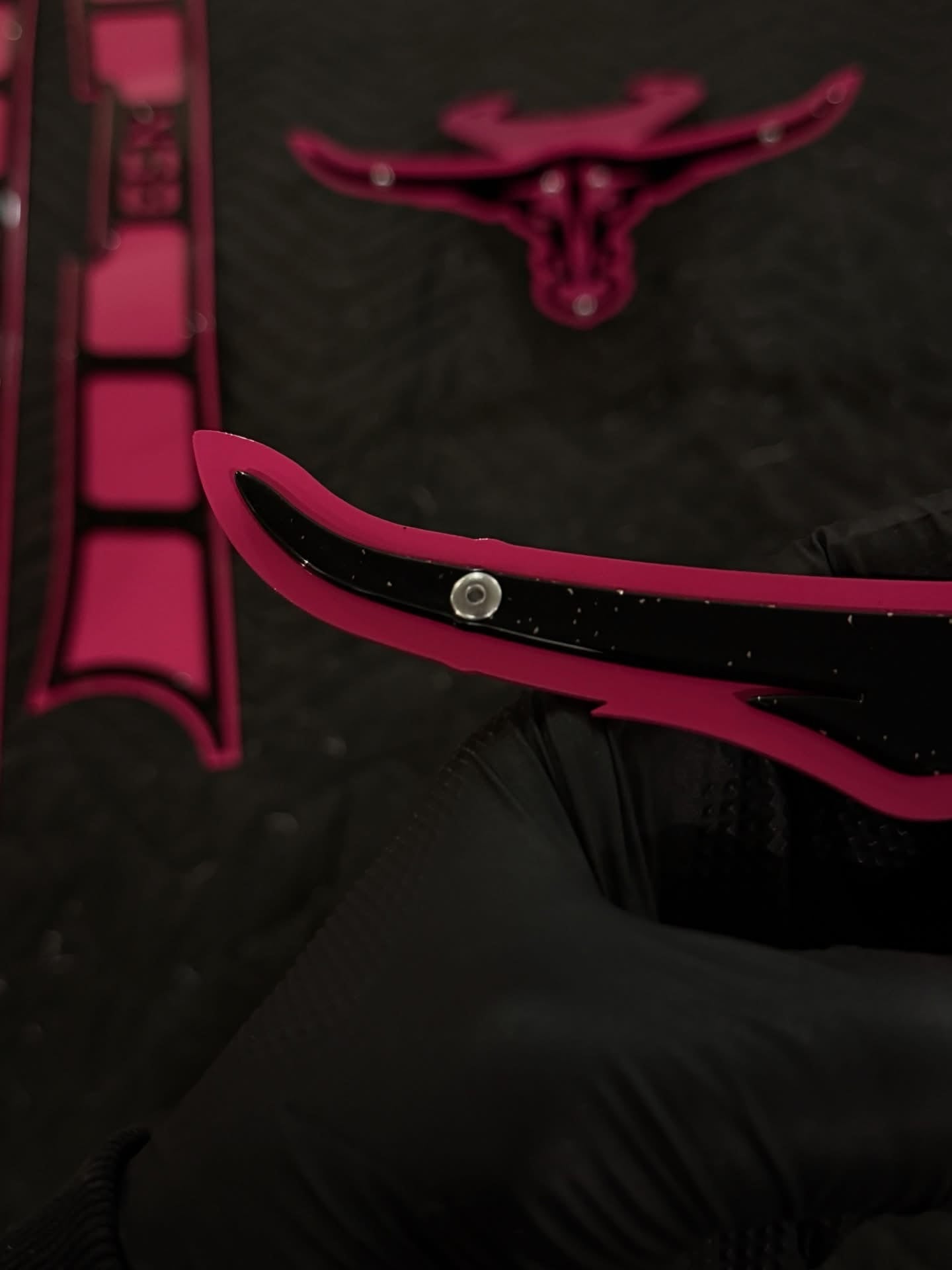 Northspec Built Silverado Strut plate closeup 