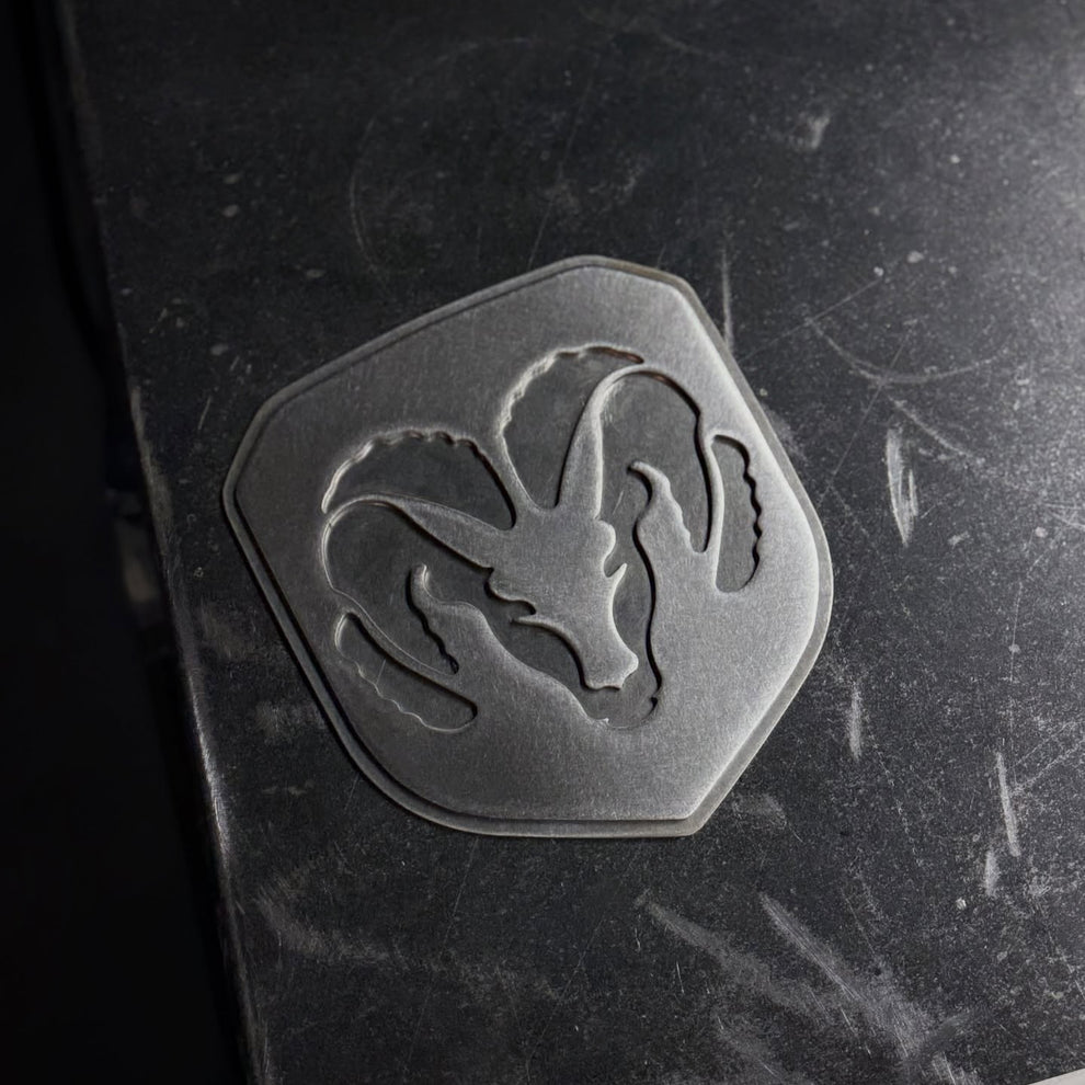 Stainless Grille Emblem (2013 - 2018 RAM) – Northspec Built