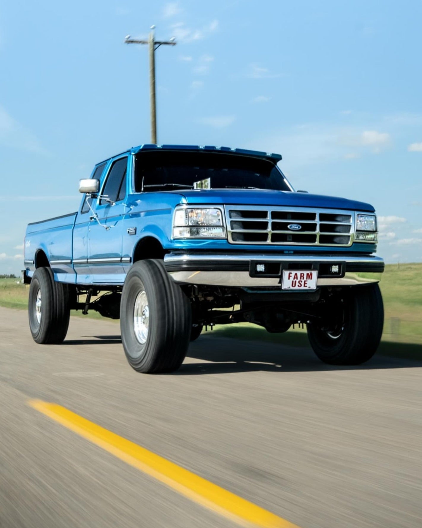 austin farmers hood stacked ford truck 