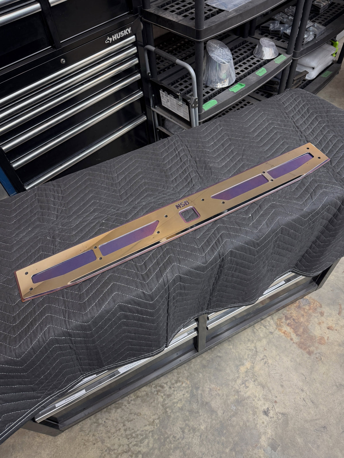 Stainless Tailgate Step Cover (2017 - 2026 Ford F250/F350) (replaces OEM plastic panel)