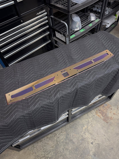 Stainless Tailgate Step Cover (2017 - 2026 Ford F250/F350) (replaces OEM plastic panel)
