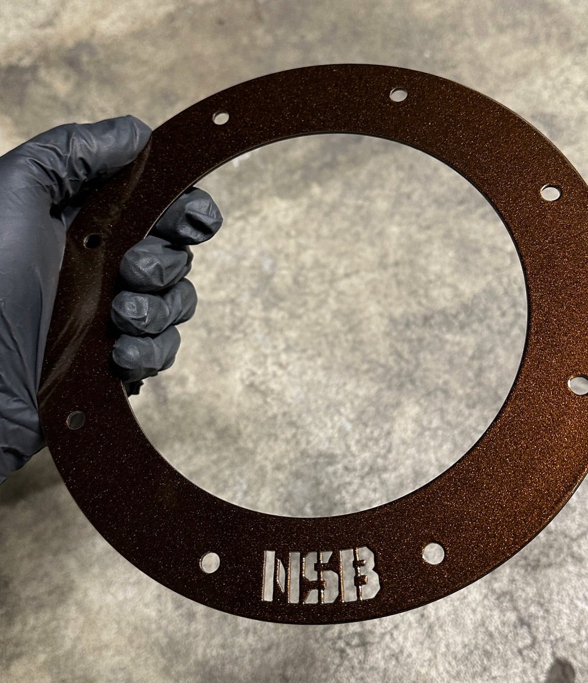 fender exhaust bezel