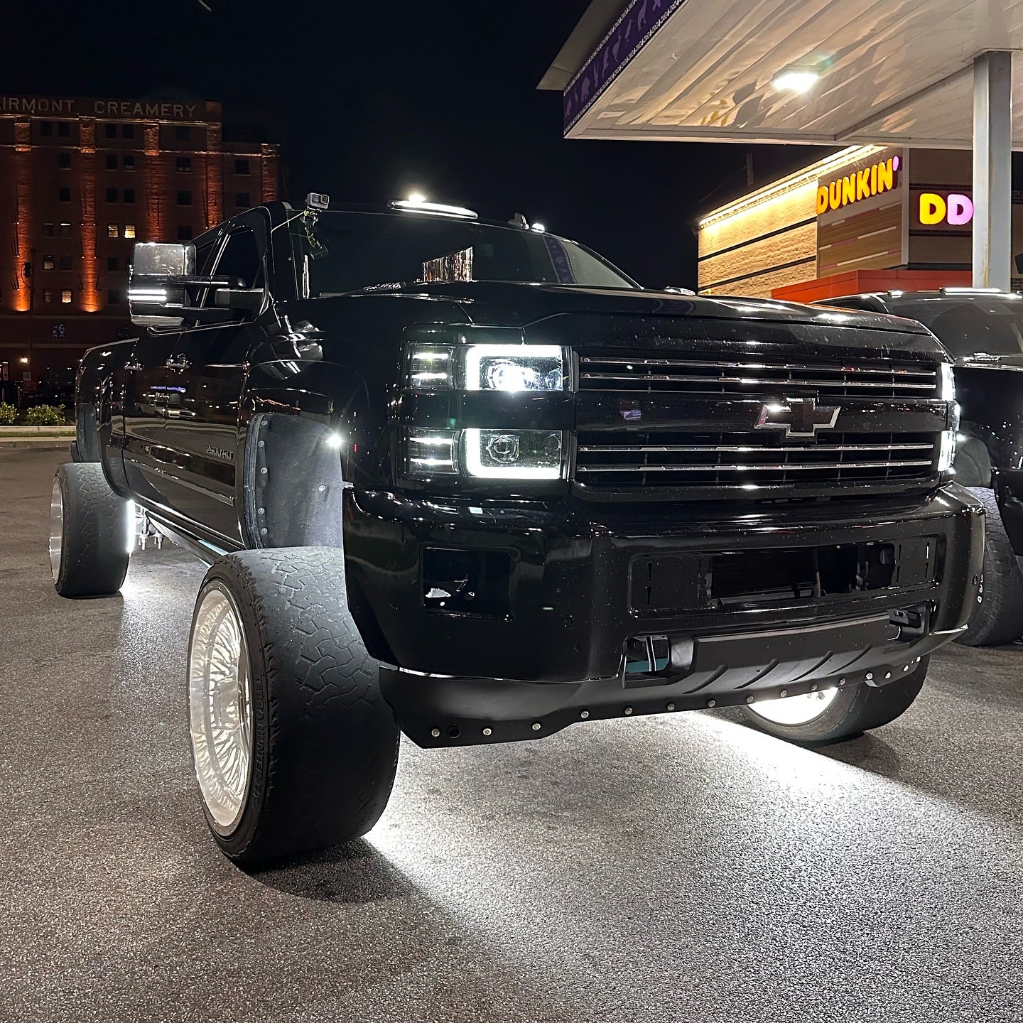 polished diesel custom diesel hood stack 