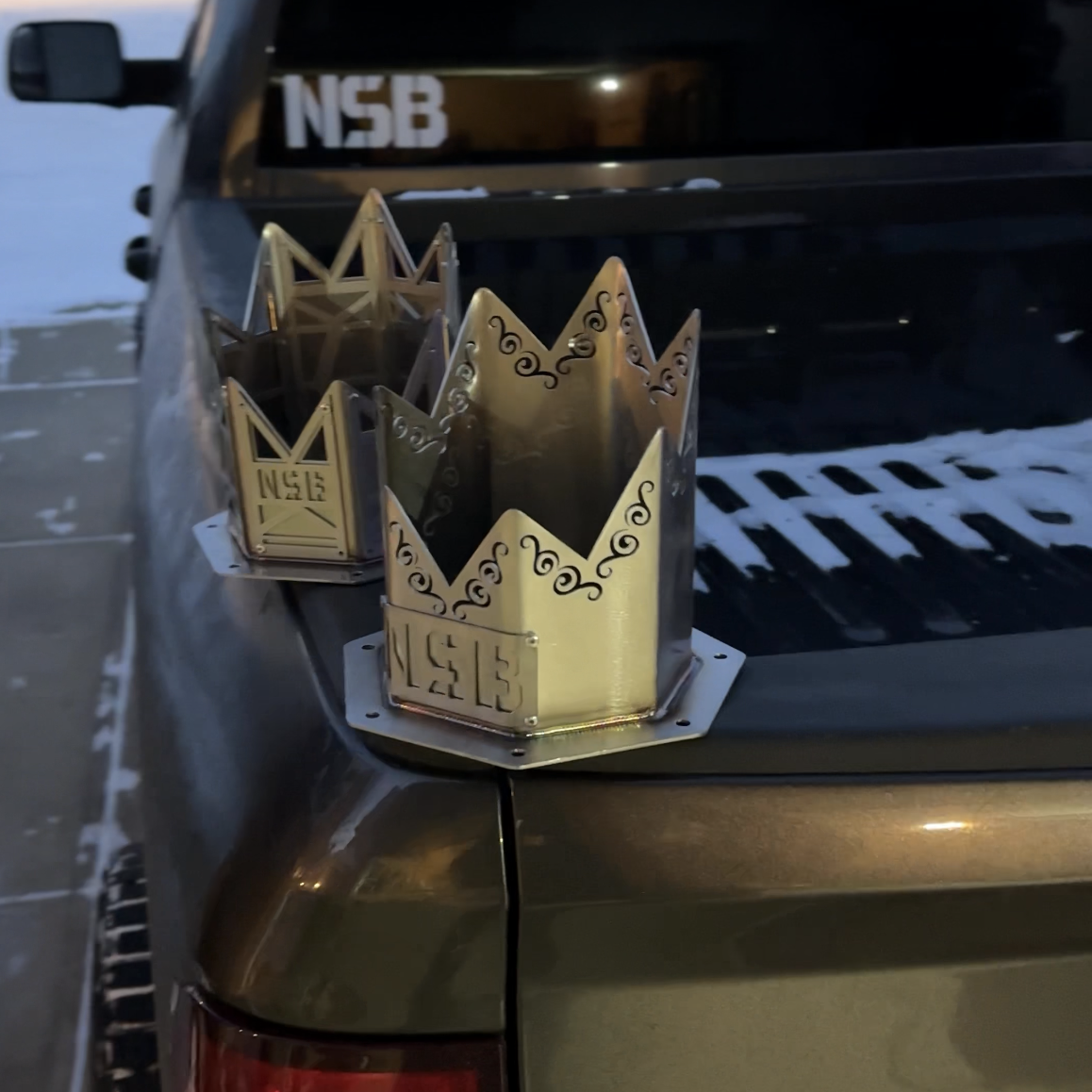SPIKED DESIGNER Hood Stack